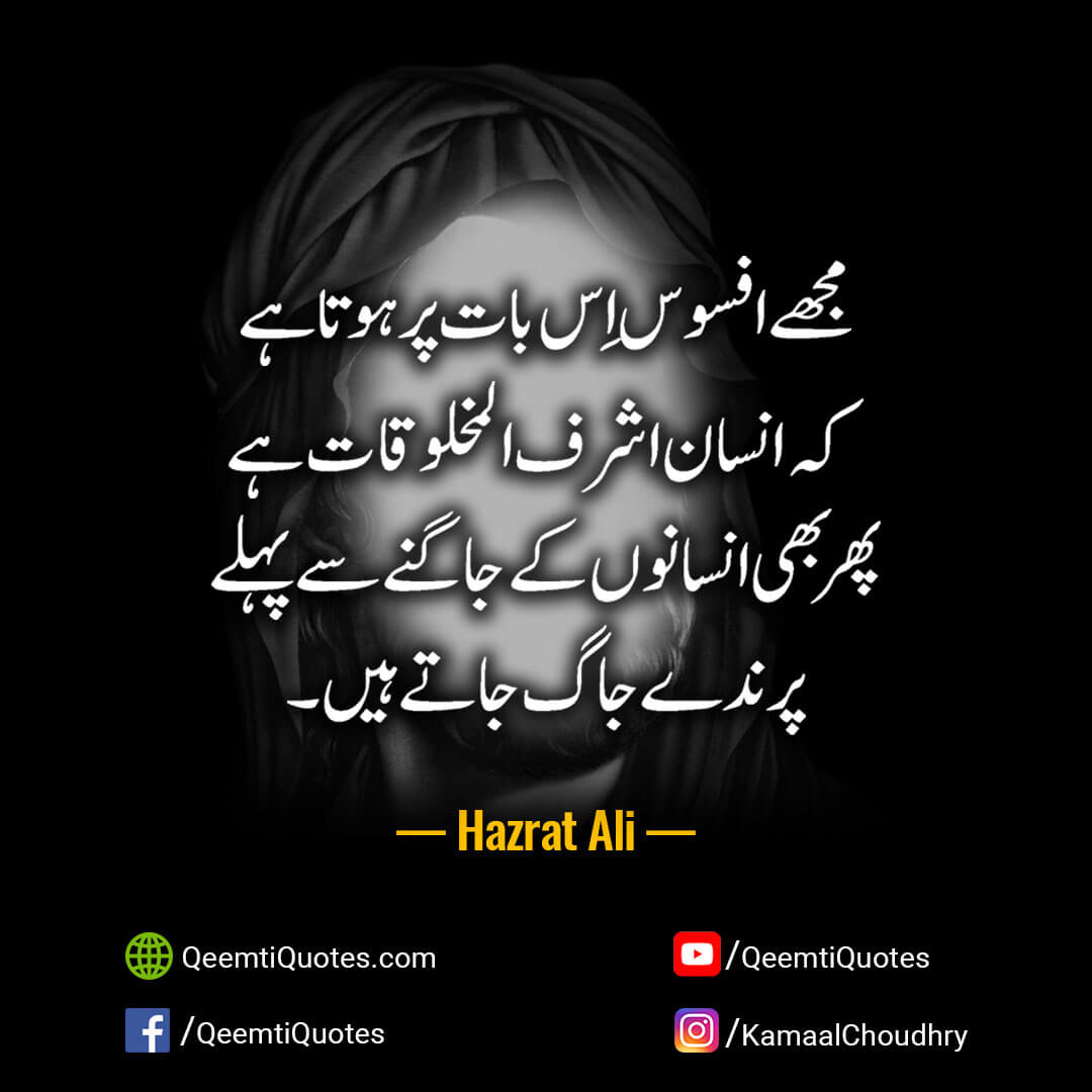 Hazrat Ali Ke Aqwal